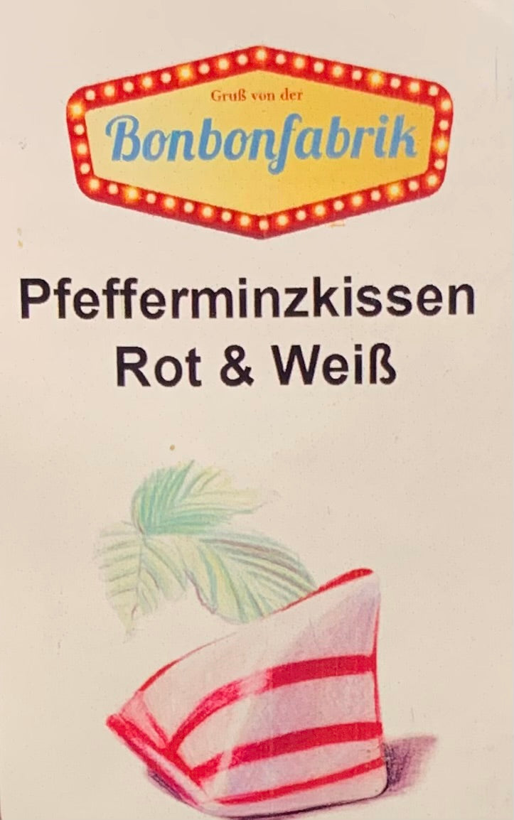 Pfefferminzkissen mit Schokolade